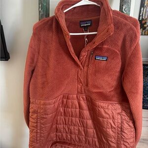 Patagonia Warm Rust Fleece Jacket